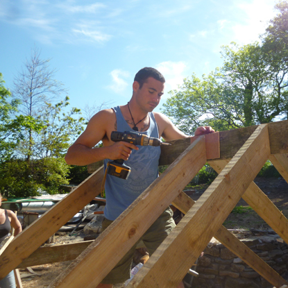 building a roof